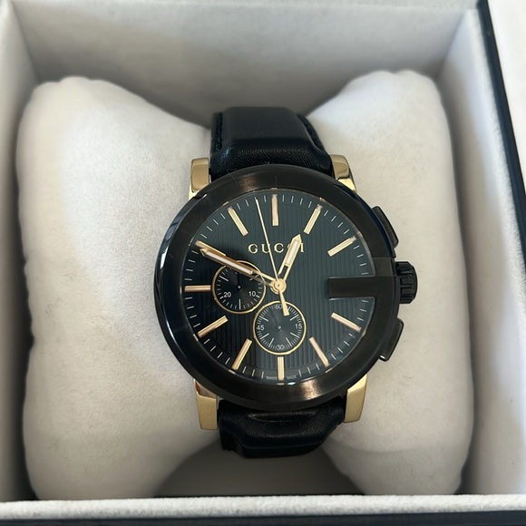 BLK YG Gucci G-Chrono watch - Picture 3 of 4